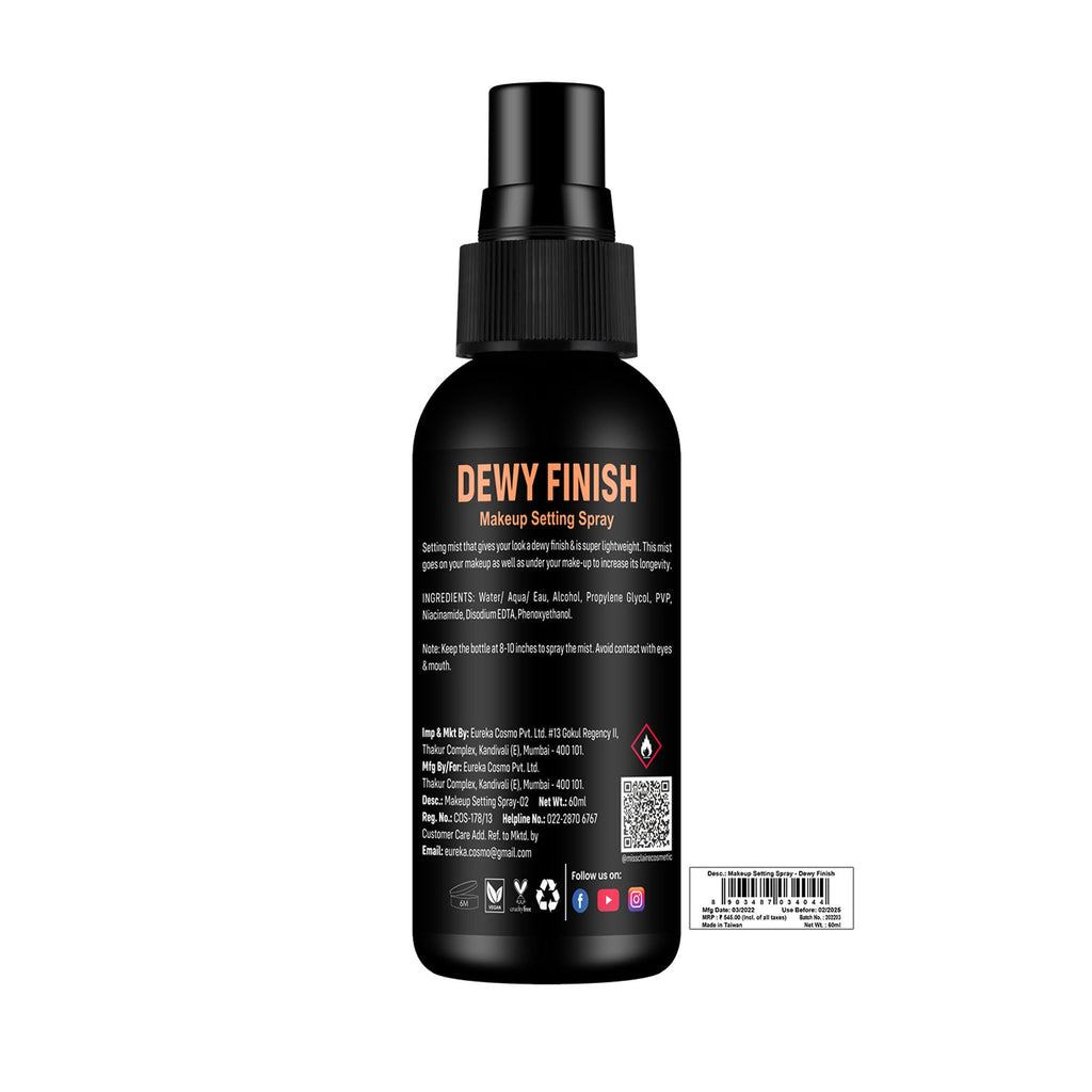 Miss Claire Fixing Spray For Makeup Dewy Finish
