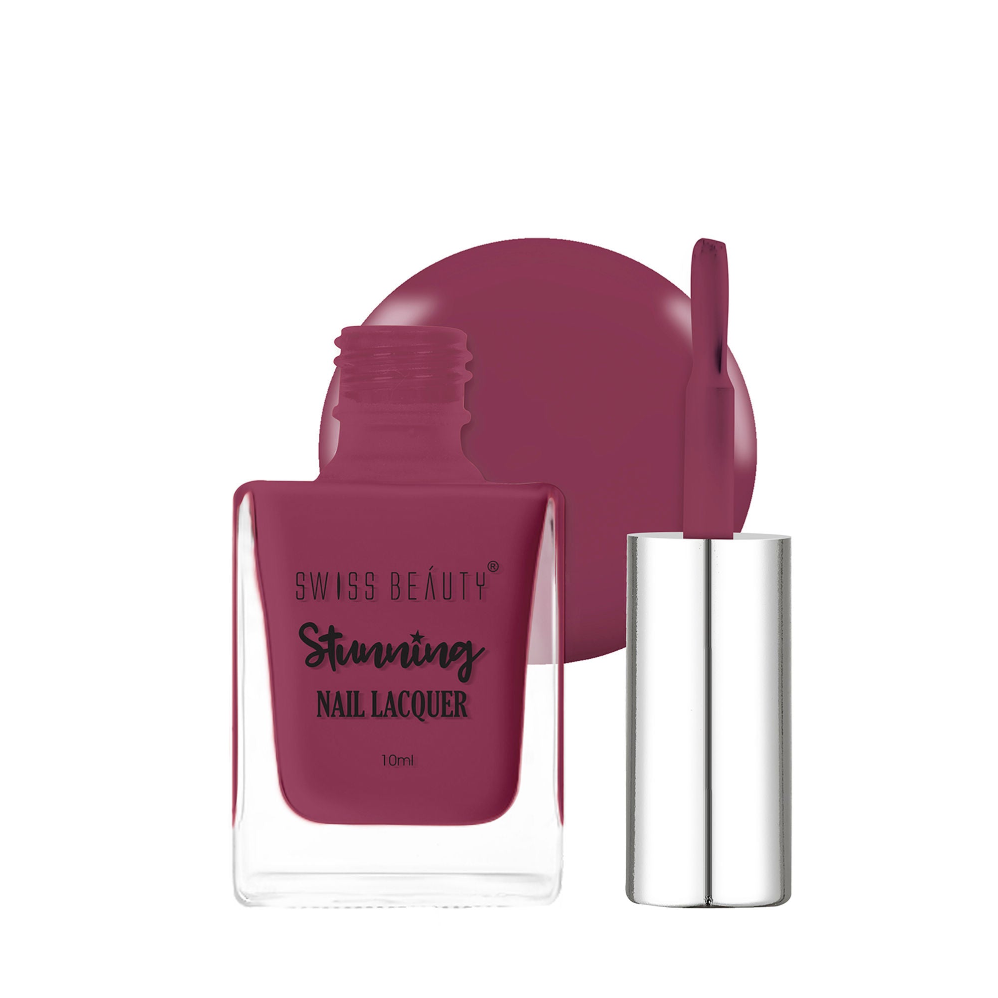 Swiss Beauty Stunning Nail Lacquer - 82 Winery