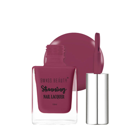 Swiss Beauty Stunning Nail Lacquer - 82 Winery
