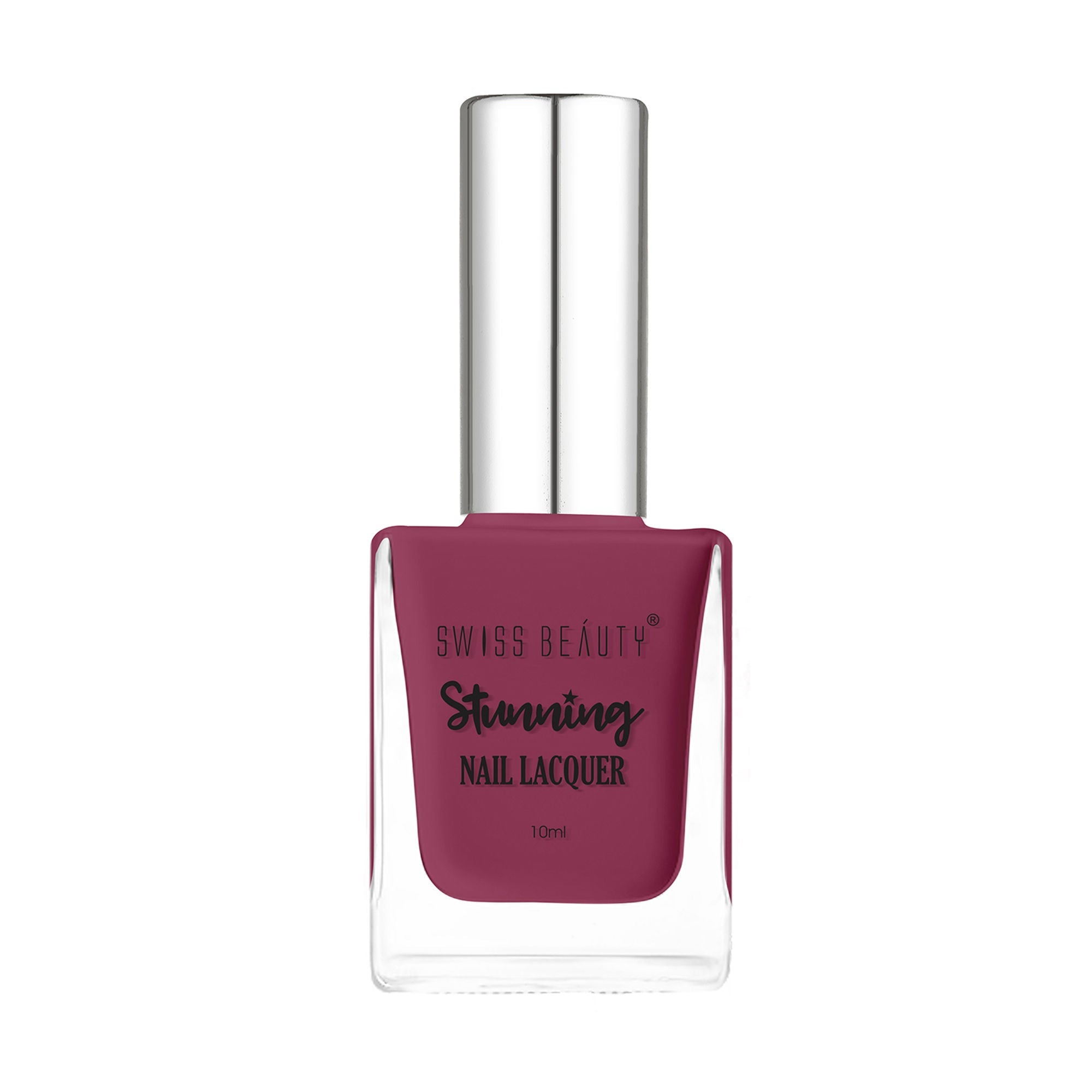 Swiss Beauty Stunning Nail Lacquer - 82 Winery - Distacart