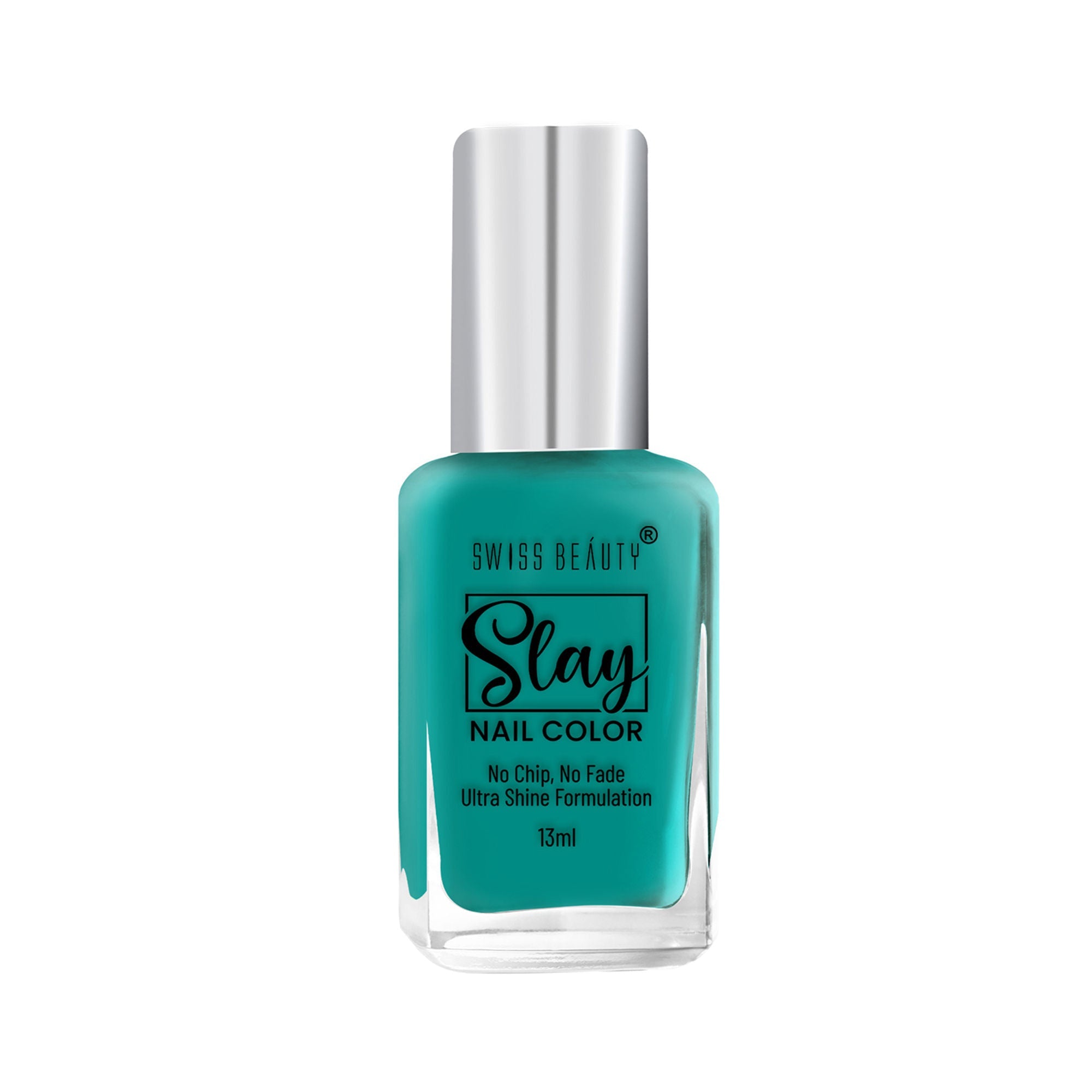 Swiss Beauty Slay Nail Color With Ultra Shine Formulation - 78 Sea Deep Blue - Distacart