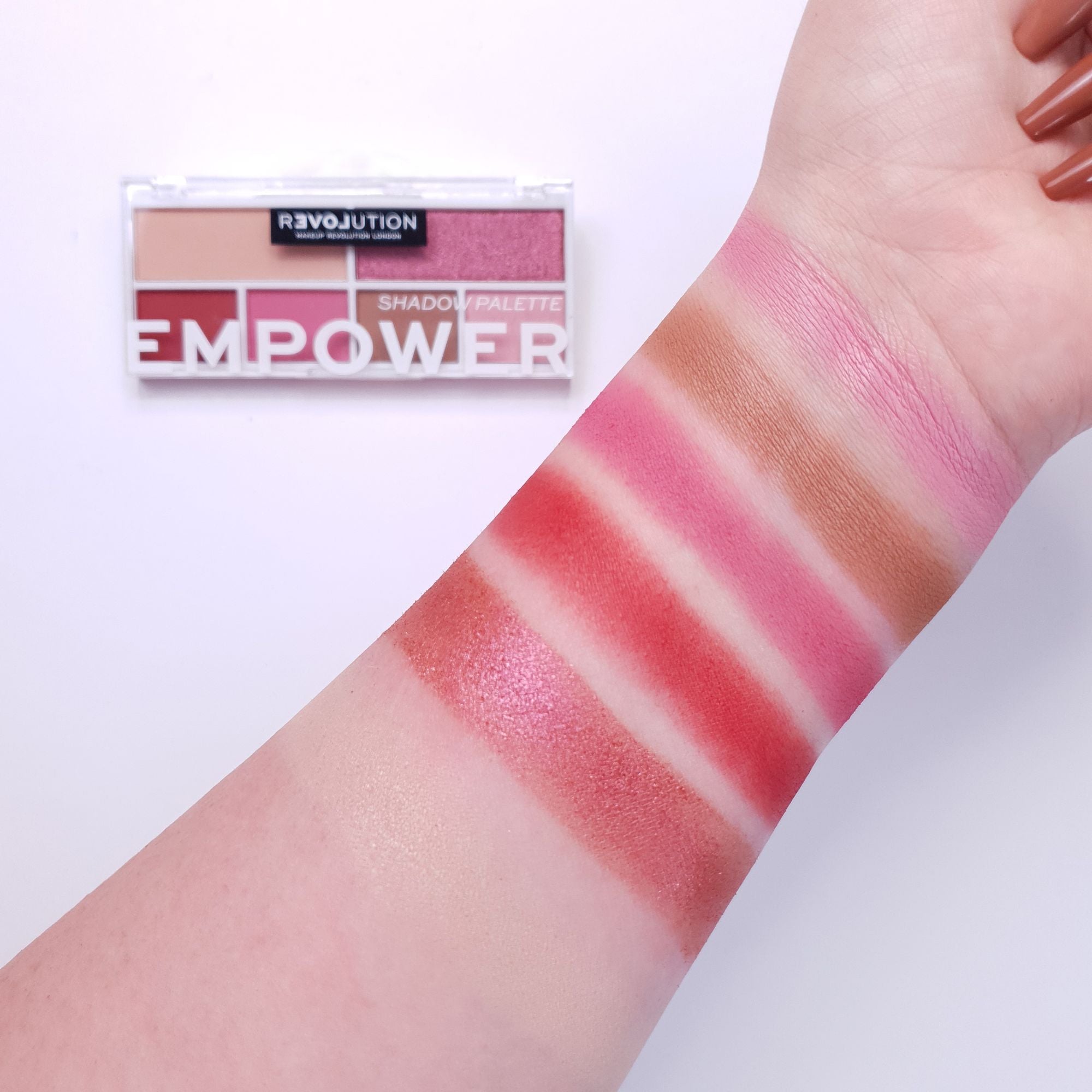 Makeup Revolution Relove Colour Play Eyeshadow Palette - Empower - Distacart