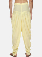 Sethukrishna Men Yellow Solid Dhoti Pant - Distacart