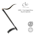 CUFFS N LASHES Fine Angled Brow Brush & Spoolie - E002