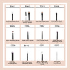 CUFFS N LASHES Fine Angled Brow Brush & Spoolie - E002 - Distacart