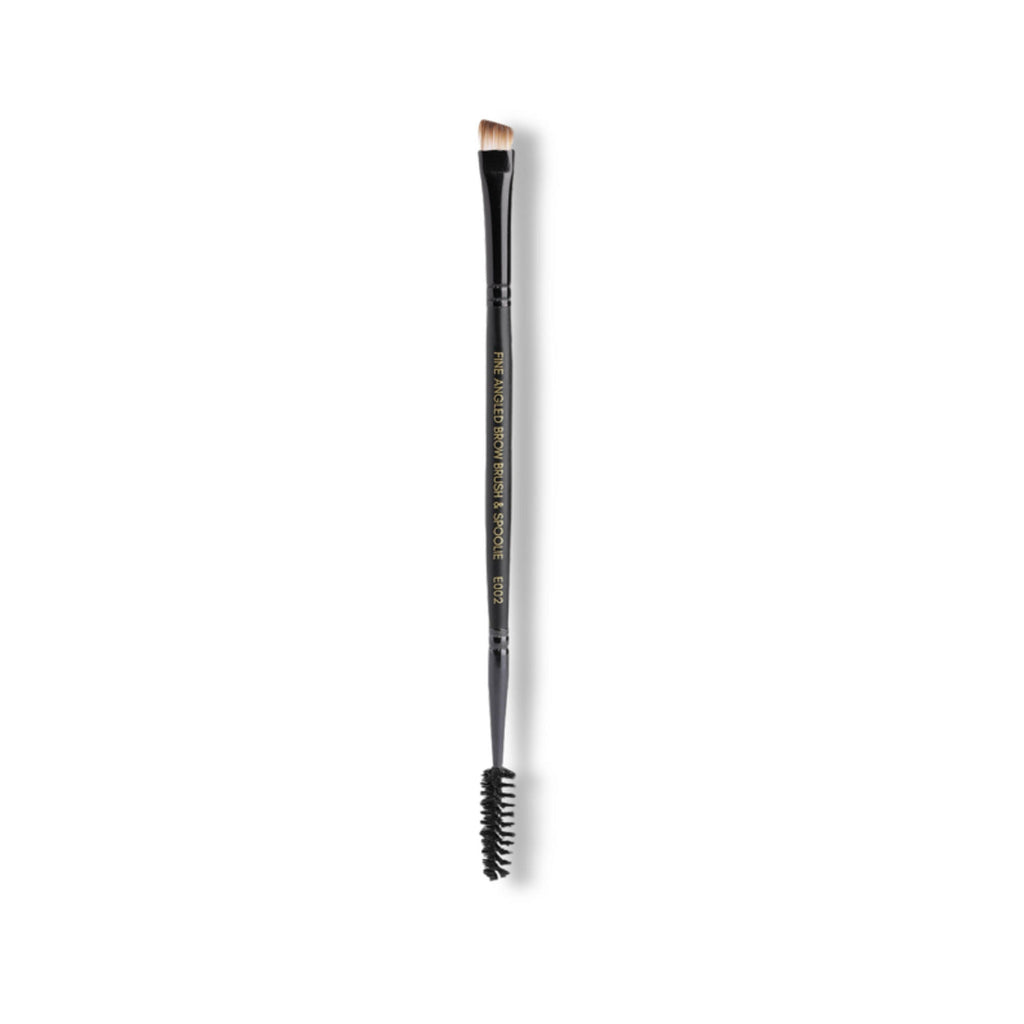 CUFFS N LASHES Fine Angled Brow Brush & Spoolie - E002 - Distacart