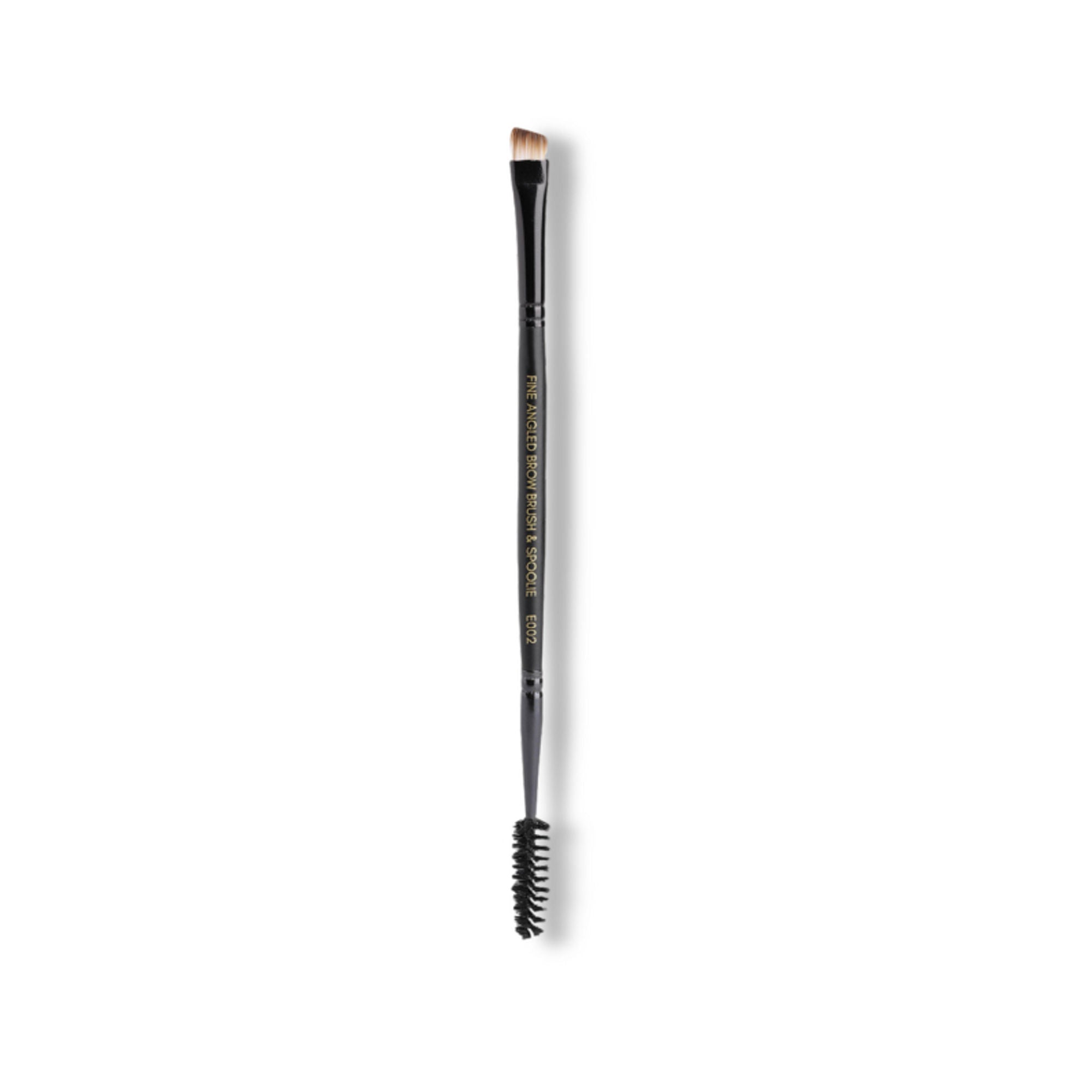 CUFFS N LASHES Fine Angled Brow Brush & Spoolie - E002 - Distacart