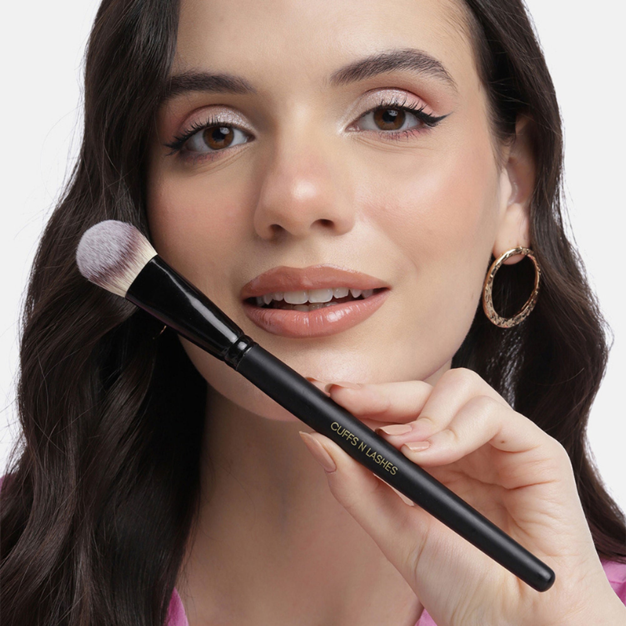 CUFFS N LASHES Foundation Brush - F016 - Distacart