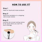 CUFFS N LASHES Small Concealer Brush - F019 - Distacart