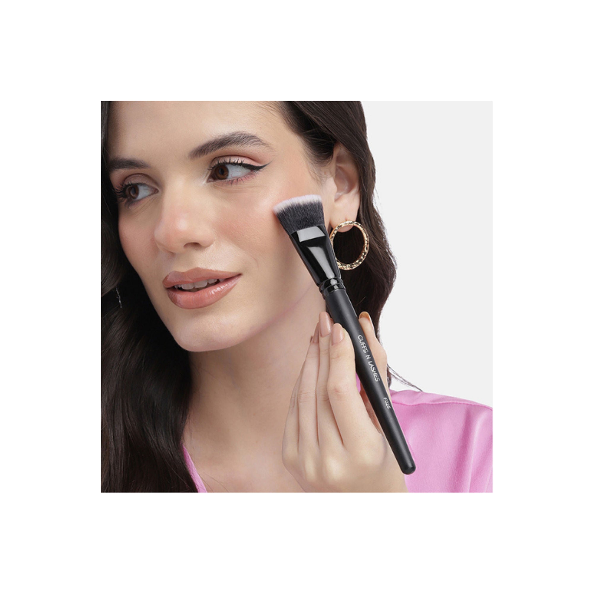 CUFFS N LASHES Big Bronzer Contour Brush - F025 - Distacart
