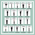 CUFFS N LASHES Big Bronzer Contour Brush - F025 - Distacart