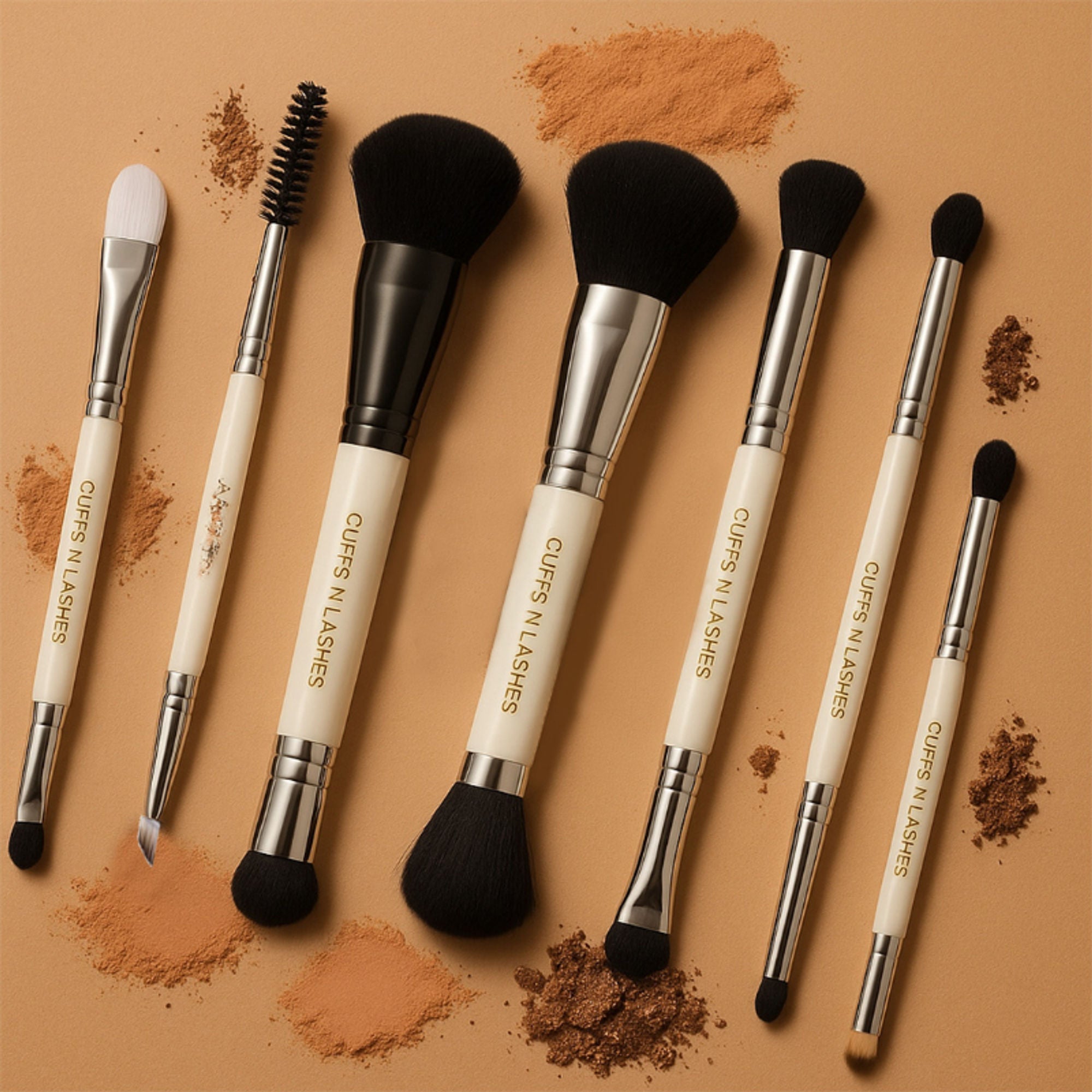 CUFFS N LASHES Concealer & Foundation Dual Brush - 03 - Distacart