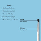 CUFFS N LASHES Small Smudger & Pencil Dual Brush - 05 - Distacart
