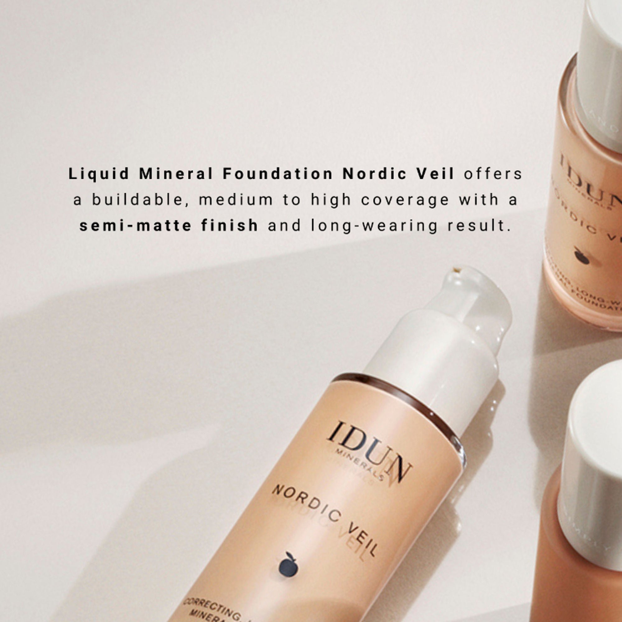IDUN Minerals Liquid Minerals Foundation Nordic Veil - Svea