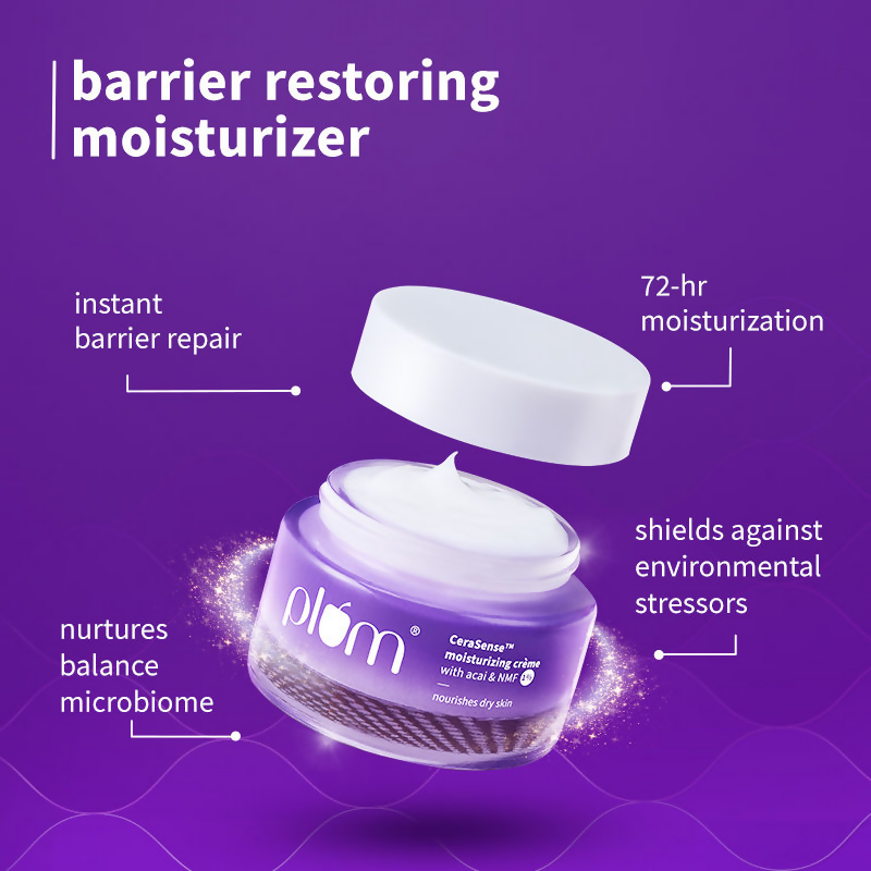 Plum CeraSenseTM Moisturizing Creme For Instant Barrier Repair & 72 Hour moisturization