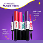 Swiss Beauty Craze It's Extraa Dual Non Flaky Mascara - 1 Red Flag - Distacart