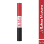 Swiss Beauty Craze It's Extraa Dual Non Flaky Mascara - 1 Red Flag - Distacart