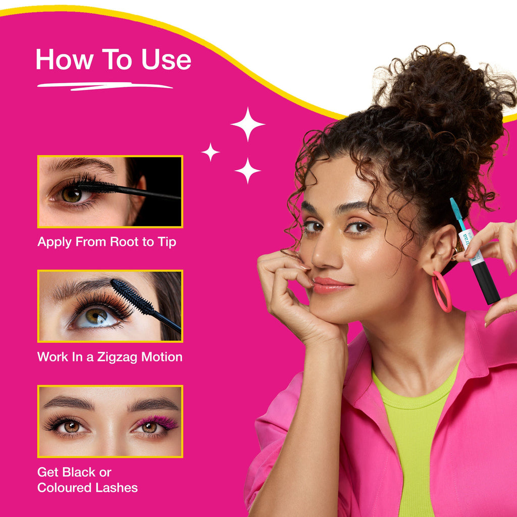 Swiss Beauty Craze It's Extraa Dual Non Flaky Mascara - 4 Teal Vibes - Distacart