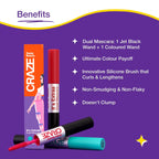 Swiss Beauty Craze It's Extraa Dual Non Flaky Mascara - 4 Teal Vibes - Distacart