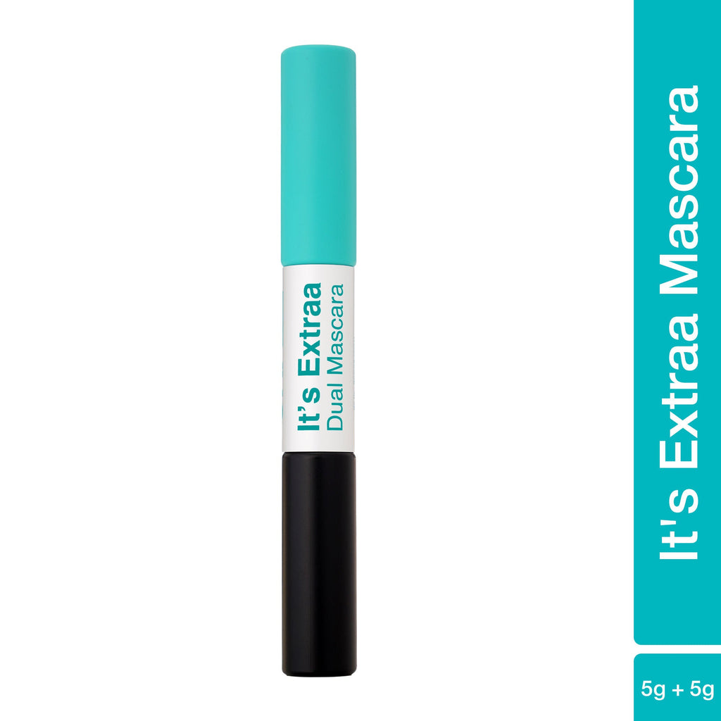 Swiss Beauty Craze It's Extraa Dual Non Flaky Mascara - 4 Teal Vibes - Distacart