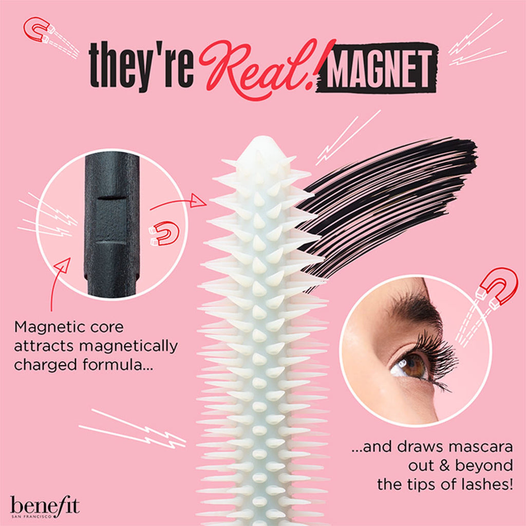 Benefit Cosmetics They'Re Real Magnet Black Mascara - Distacart
