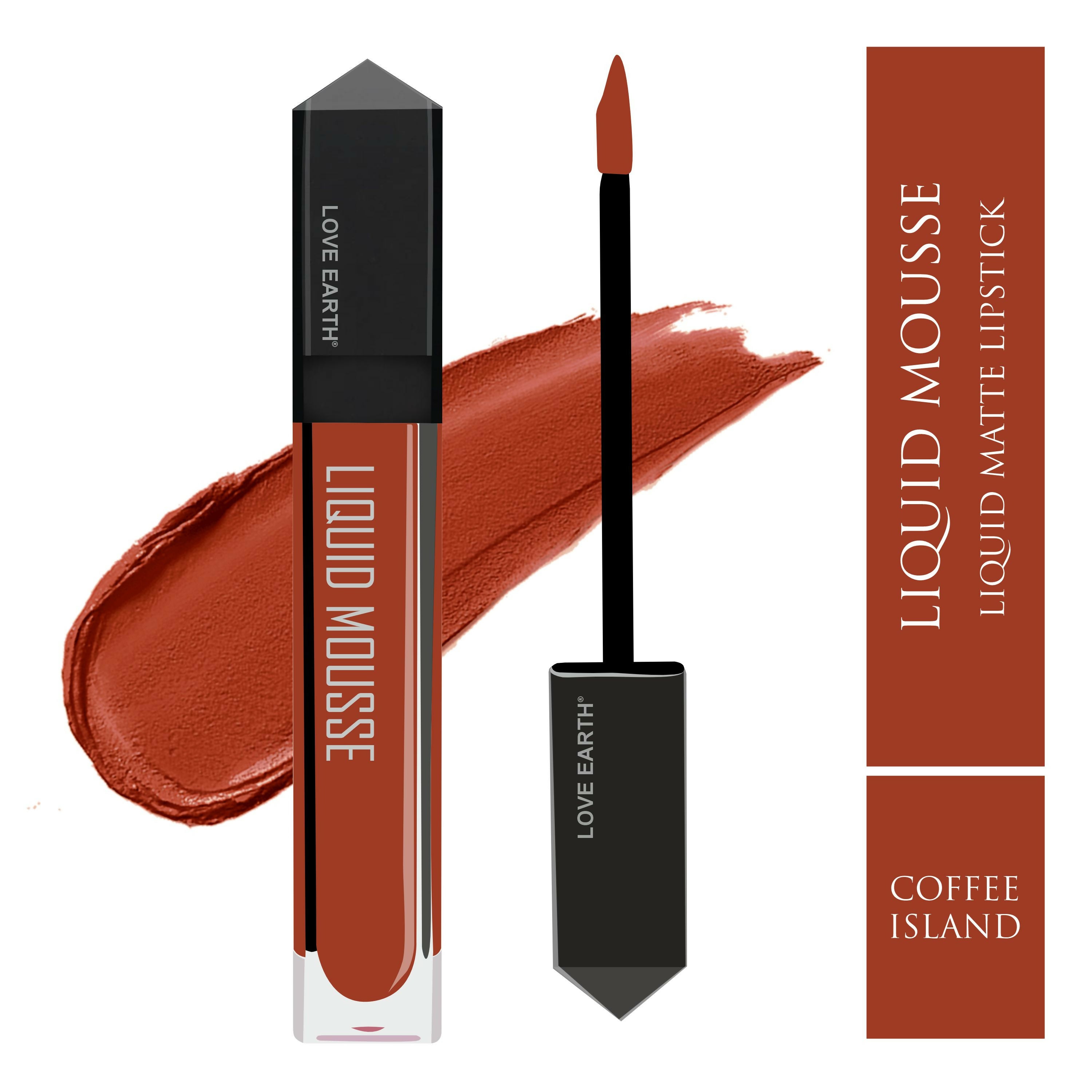Love Earth Liquid Lipstick - Coffee Island
