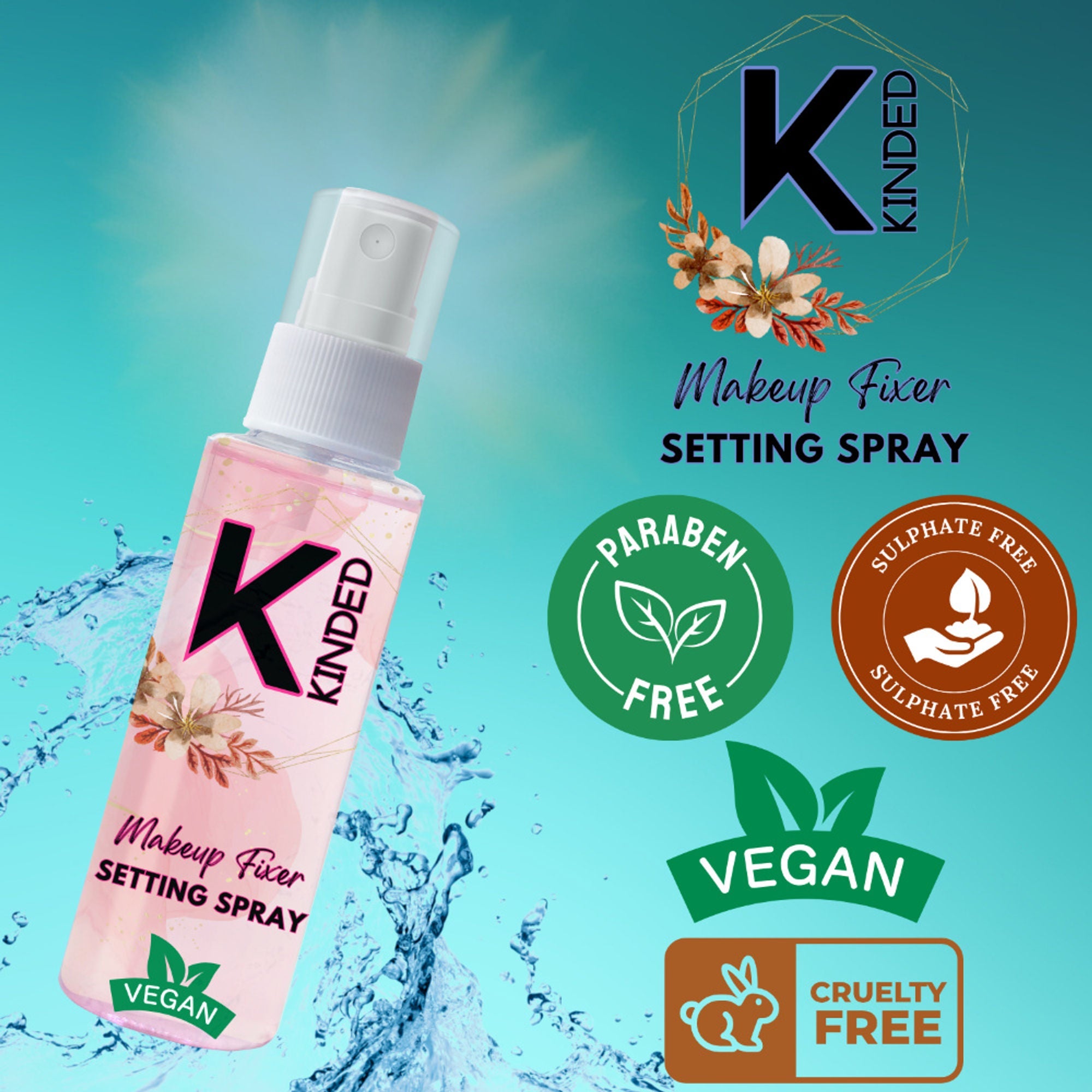 KINDED Makeup Fixer Setting Spray