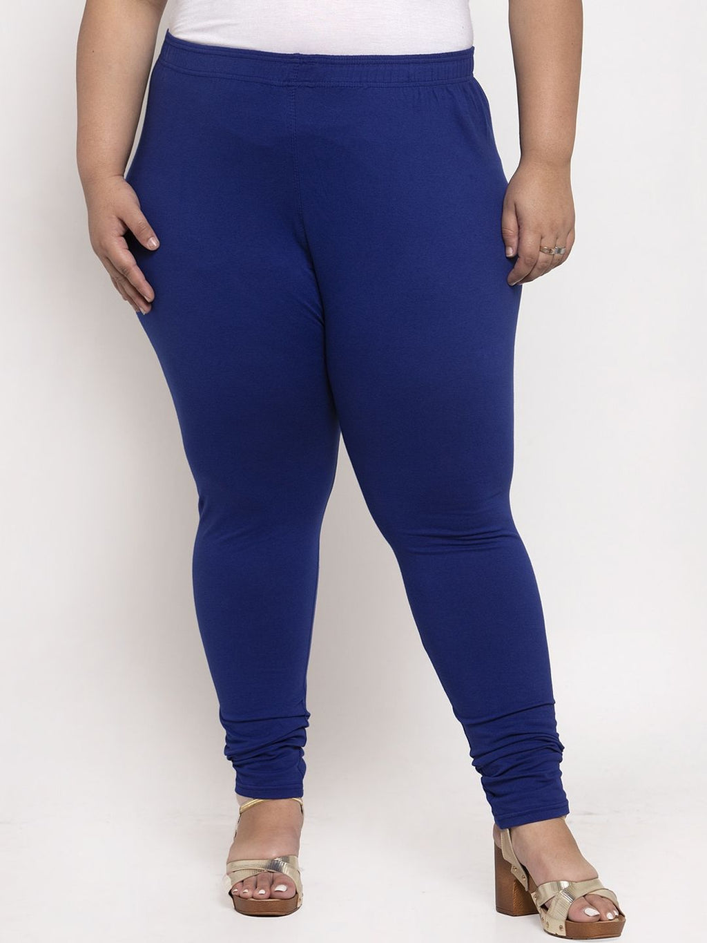 TAG 7 Women Plus Size Ankle Length Cotton Leggings