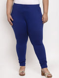 TAG 7 Women Plus Size Ankle Length Cotton Leggings