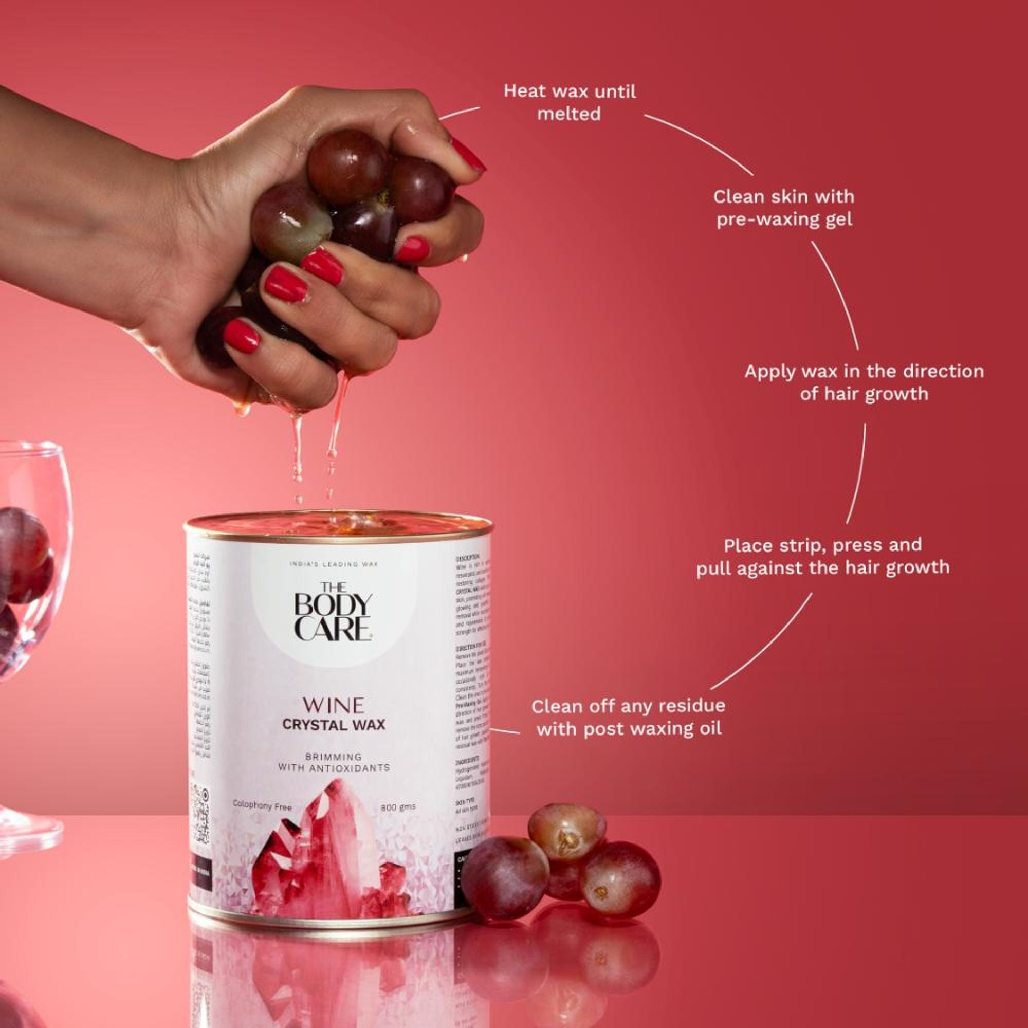 The Body CareWine Crystal Wax