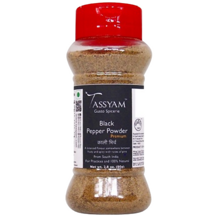 Tassyam Organics Black Pepper Powder