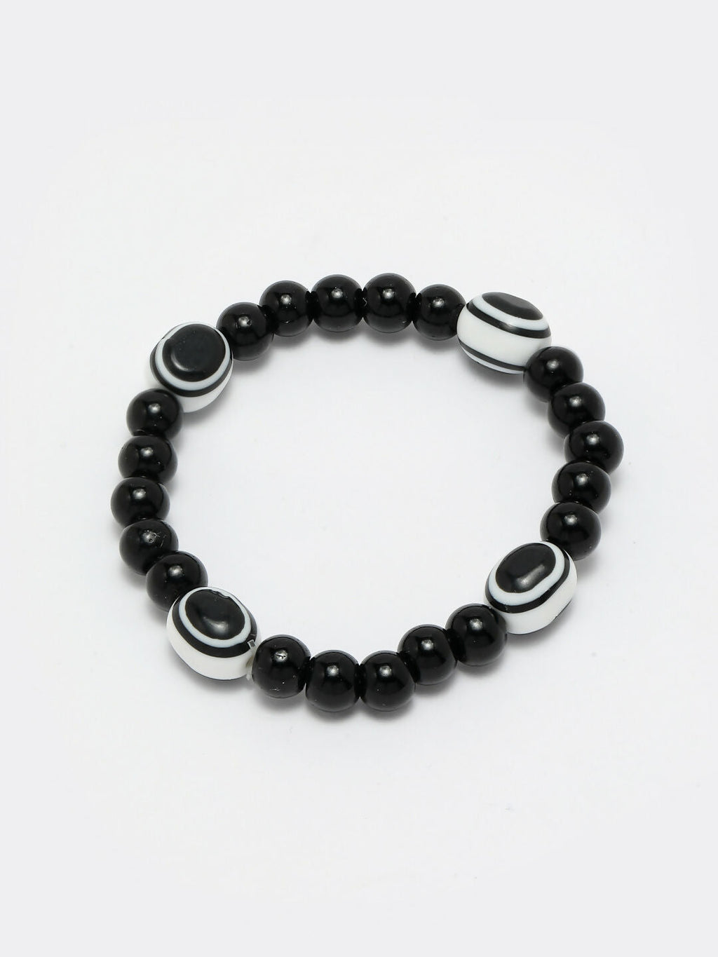 NVR Men & Women Evil Eye Beaded Adjustable Bracelet - Distacart