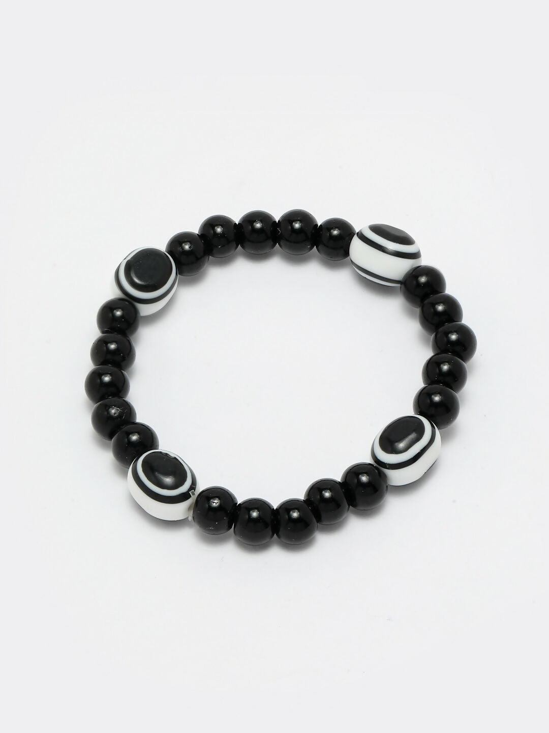 NVR Men & Women Evil Eye Beaded Adjustable Bracelet - Distacart