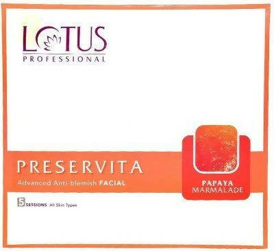 Lotus Professional Preservita Advanced Anti-Blemish Facial Kit-Papaya Marmalade