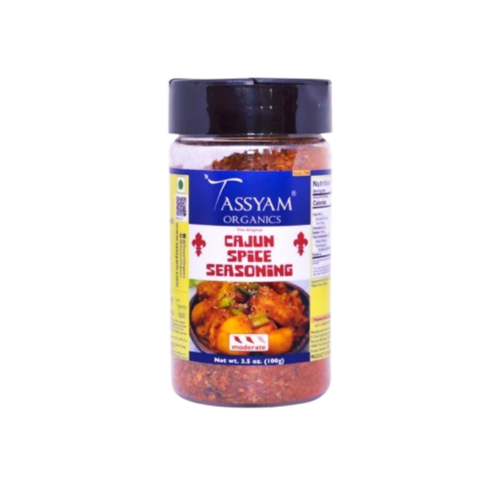Tassyam Organics Cajun Spice Seasoning - Distacart