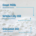 Vilvah Store Goat Milk Body Wash For Deep Cleansing - Distacart