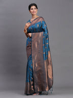 Shree Shyam Fashion Silk Peach Saree - Distacart