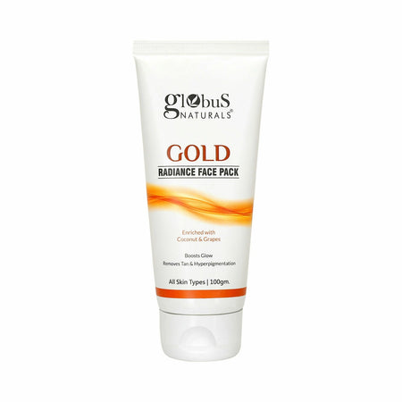 Globus Naturals Gold Radiance Anti Ageing & Brightening Face Pack