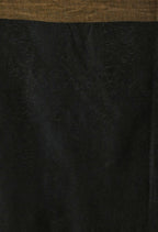 Mominos Fashion Moeza Black Bhagalpuri Handloom Silk Jay Shree Saree with unstitched Blouse piece - Distacart