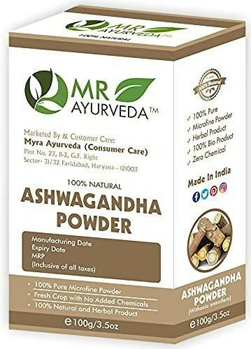 MR Ayurveda Ashwagandha Powder - Distacart