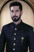 Joban Fashion Men's Blue TR Kurta with Pyjama