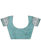 Shree Shyam Fashion Varnika Sea Green Linen Cotton Saree
