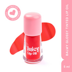 Gush Beauty Balmy Glossy Tinted Lip Oil - Cherry Red