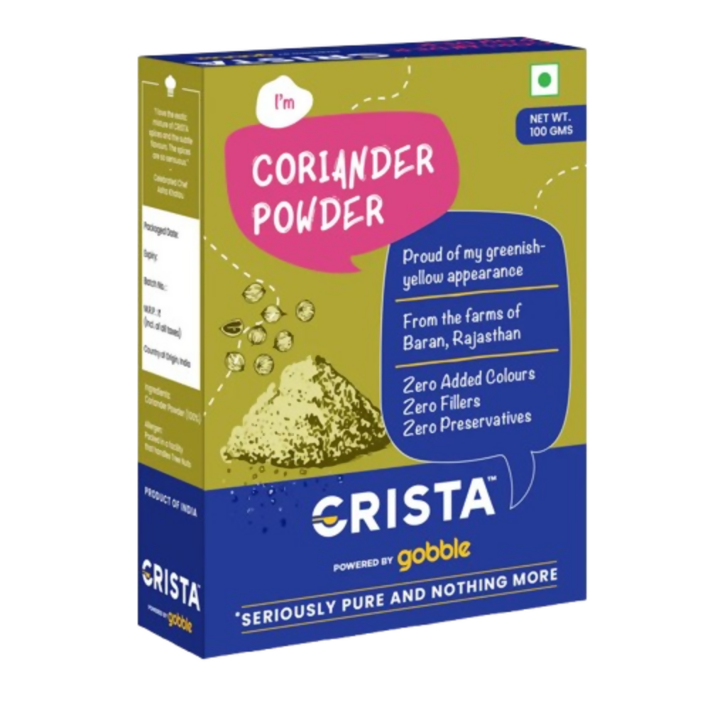 Crista Spices Coriander Powder - Distacart
