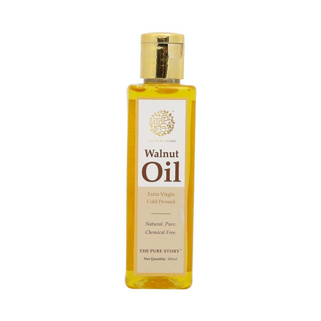 The Pure Story Natural Cold Pressed Oil for Hair & Skin with Walnut - Distacart