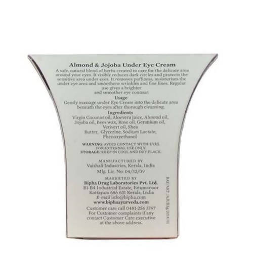 Bipha Ayurveda Almond & Jojoba Under Eye Cream