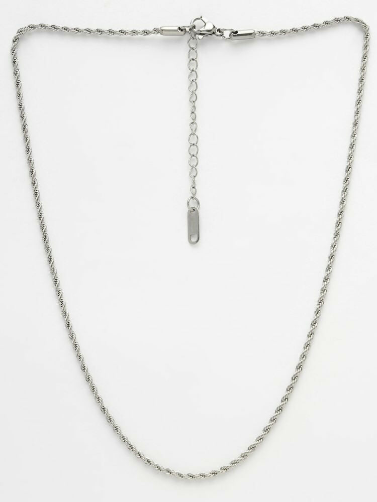 NVR Women German Silver Oxidised Chain - Distacart