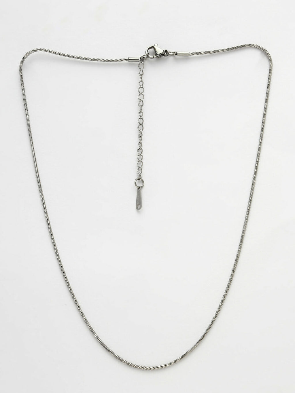 NVR Women's Set of 2 Silver & Gold Rhodium-Plated Minimal Chain