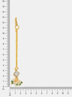 Ruby Raang Jhumka Drop Tikka - Distacart