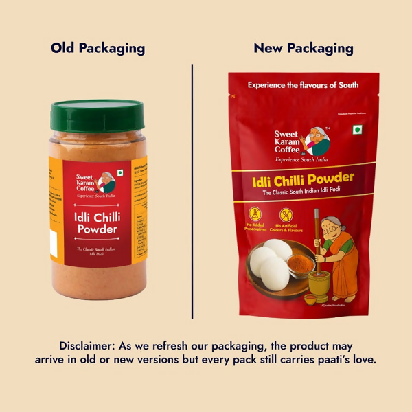Sweet Karam Coffee Idli Powder (Chilli Gun powder)